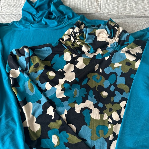 Susan Graver Liquid Knit Set of 2 Tops - Picture 4 of 5